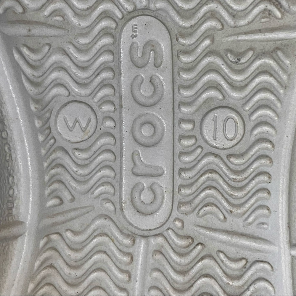 Crocs Swiftwater Sandal, Grey/White, Women’s Sz 10 - Picture 6 of 6